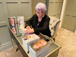 Ros Wilson signing her new books