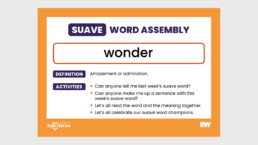 Suave word assembly - wonder
