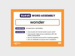 Suave word assembly resource