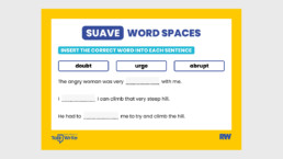Suave word spaces