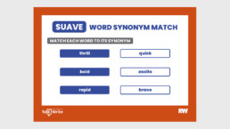 Suave word synonym match